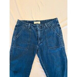 Lucky Brand Womens Size 4/27 Dark Wash Utility Patch Pocket Straight Leg Jeans